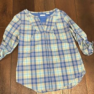 Plaid top